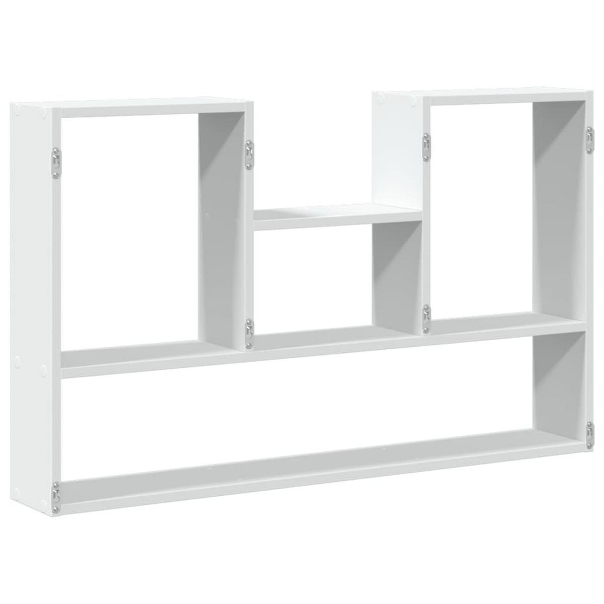 WANDREGAL Weiss 99/15/60 Cm Holzwerkstoff - Weiß, Holzwerkstoff (15/60/99cm) - vidaXL