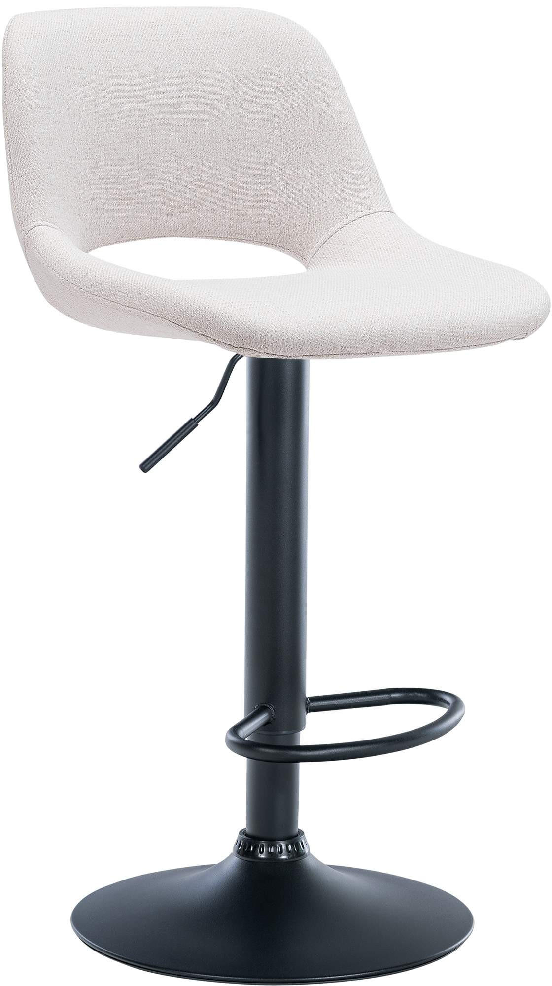 BARHOCKER Camden 86-107x42x46 cm creme - Creme, Textil (42/86/46cm) - furnicato