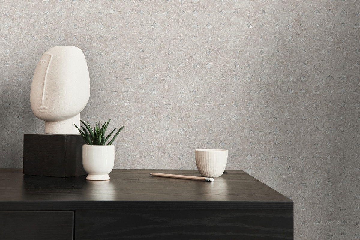 VLIESTAPETE Beige 53/1005 cm - Beige, Textil (53/1cm) - KUNSTLOFT