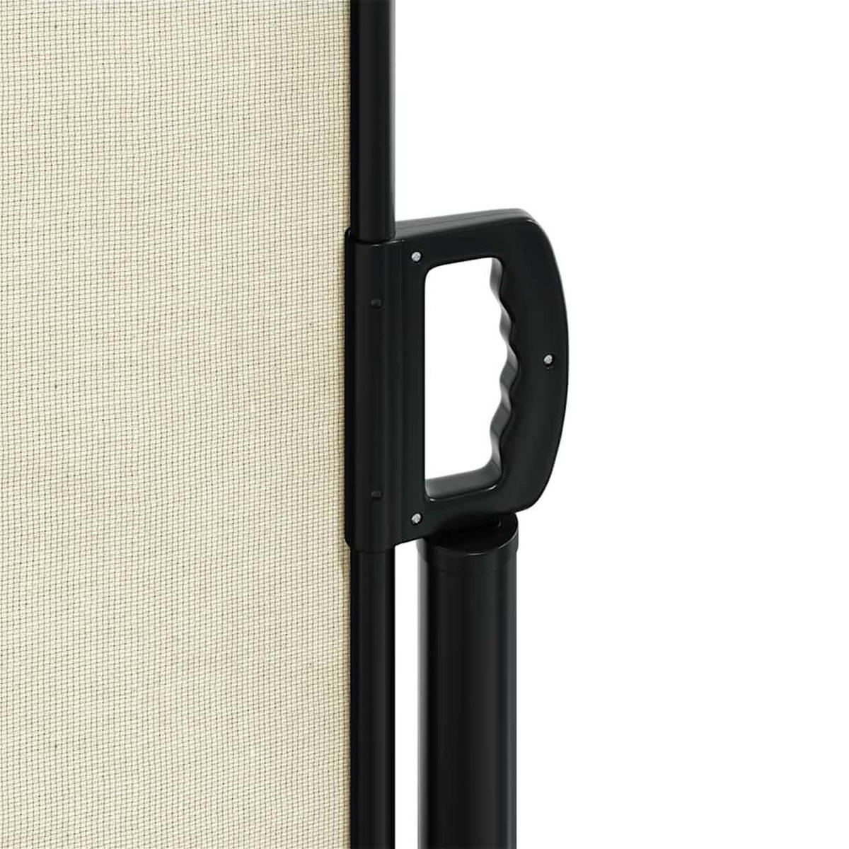 SEITENMARKISE Ausziehbar Creme 120/500 Cm - Creme, Textil (120/500cm) - vidaXL