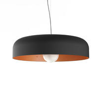 HÄNGELEUCHTE - Kupferfarben, Metall (50/50/14cm) - Lumicom