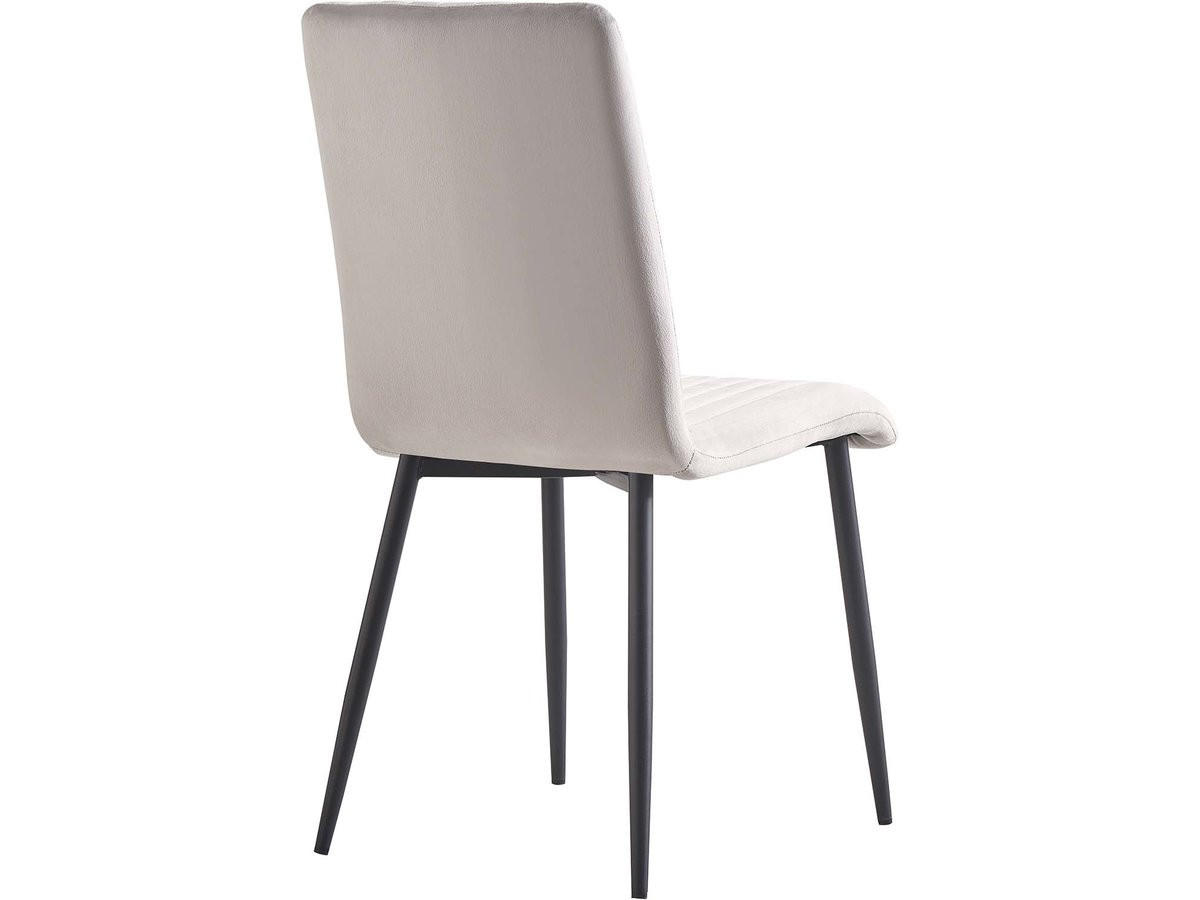 STUHL & BARHOCKER henley Hellgrau Fuß: schwarz - Grau, Textil (54.5/88/46cm) - Habitat Garten