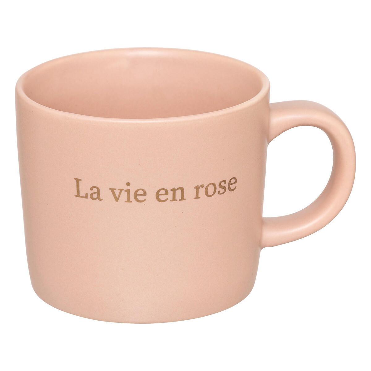 KAFFEETASSEN auf Holzständer Belle Mehrfarben 200 ml 13,3/13,3/13 cm - Multicolor, Keramik (0.2L) - Secret de Gourmet