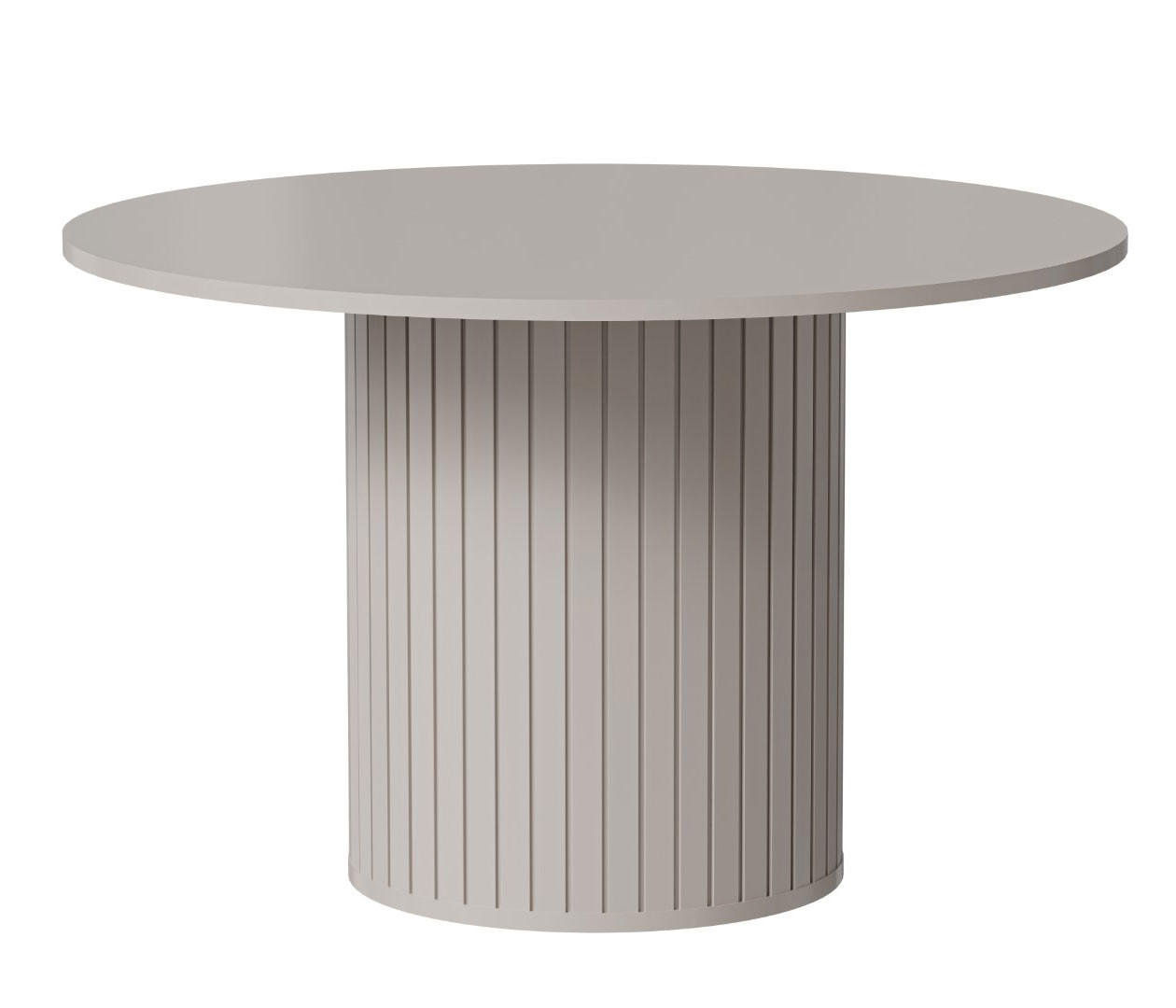 ESSTISCH Zama Kaschmir 120 / 120 / 75 cm - Kaschmir, Holz/Holzwerkstoff (120/120/75cm) - Feldmann-Wohnen