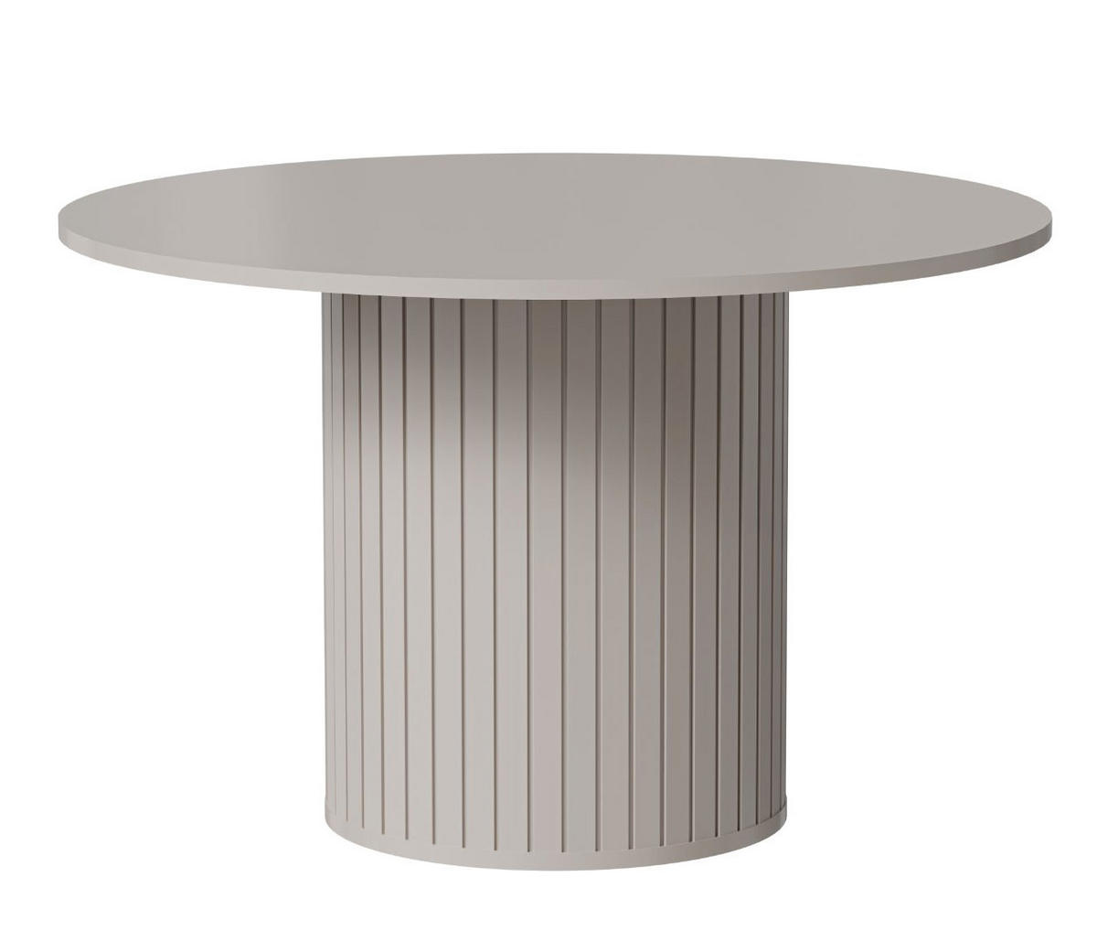 ESSTISCH Zama Kaschmir 120 / 120 / 75 cm - Kaschmir, Holz/Holzwerkstoff (120/120/75cm) - Feldmann-Wohnen