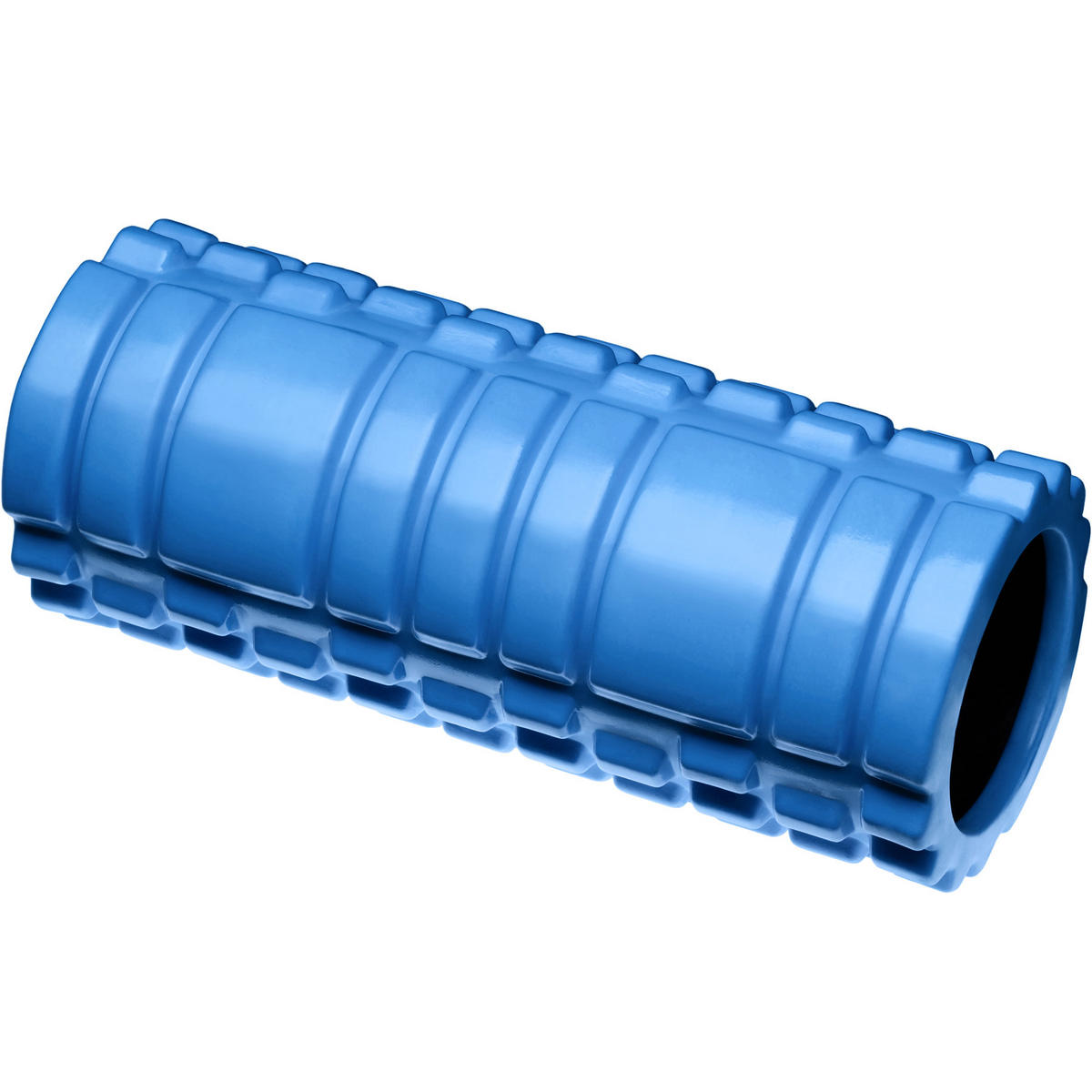 FASZIENROLLE ,leichte Reinigung, 335 x 145 mm,blau - Blau, Kunststoff (14.5/14.5/33.5cm) - tectake