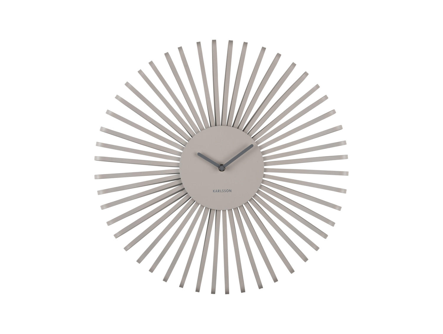 WANDUHR Polo Grau 48/7.8/48 cm - Grau, Metall (7.8/48/48cm) - Karlsson