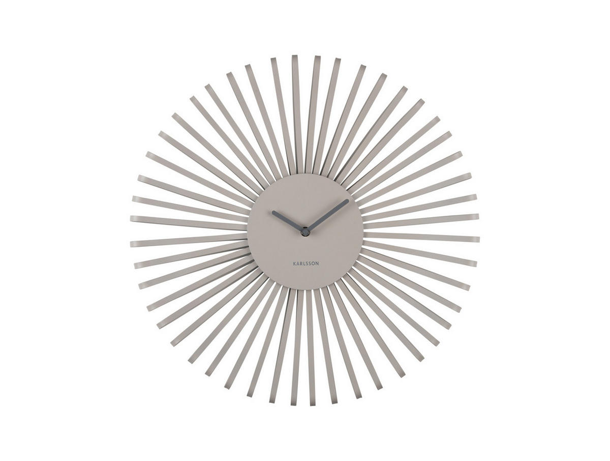 WANDUHR Polo Grau 48/7.8/48 cm - Grau, Metall (7.8/48/48cm) - Karlsson
