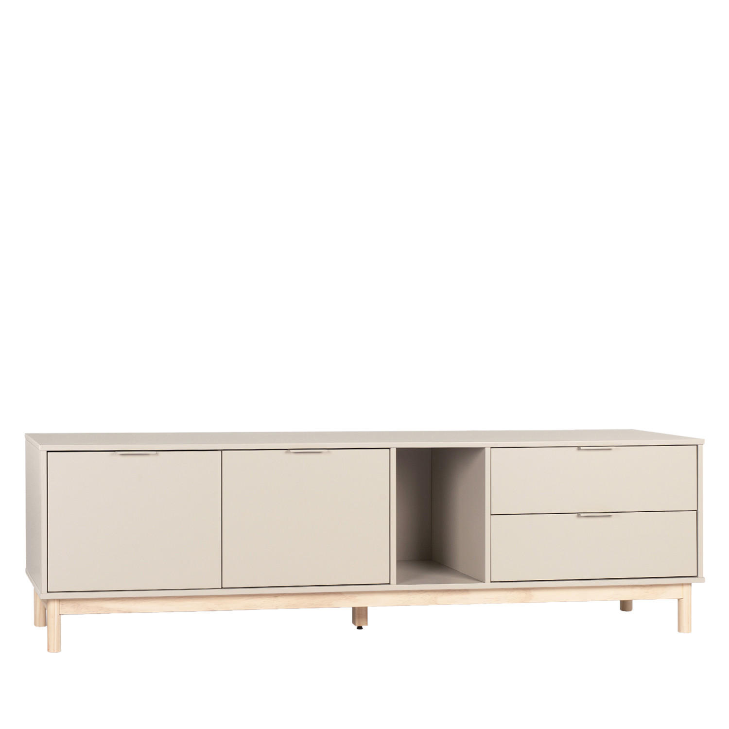 Klast Home Tv-Element Grau 180x54x39 cm