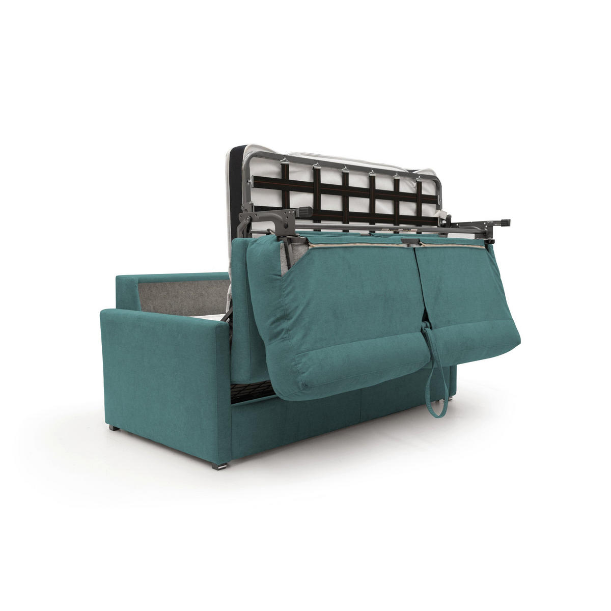 SCHLAFSOFA Margot - Petrol, Textil (176/102/97cm) - Divani.store
