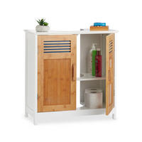 WASCHBECKENUNTERSCHRANK - Multicolor, Holz/Holzwerkstoff (60/60/30cm) - Relaxdays