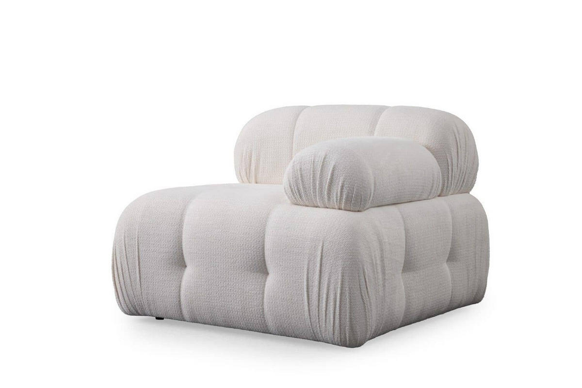 ECKSOFA inklusive Hocker - Schwarz/Weiß, Holz/Kunststoff (290/160cm) - myHomelando