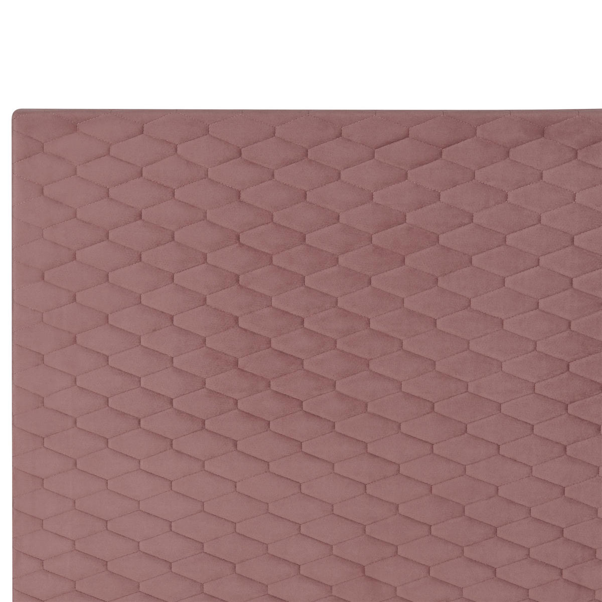 KÁRPITOZOTT ÁGY ágyráccsal 140x200 cm Rózsaszín Bayonne - pink, textil (140/200cm) - Beliani