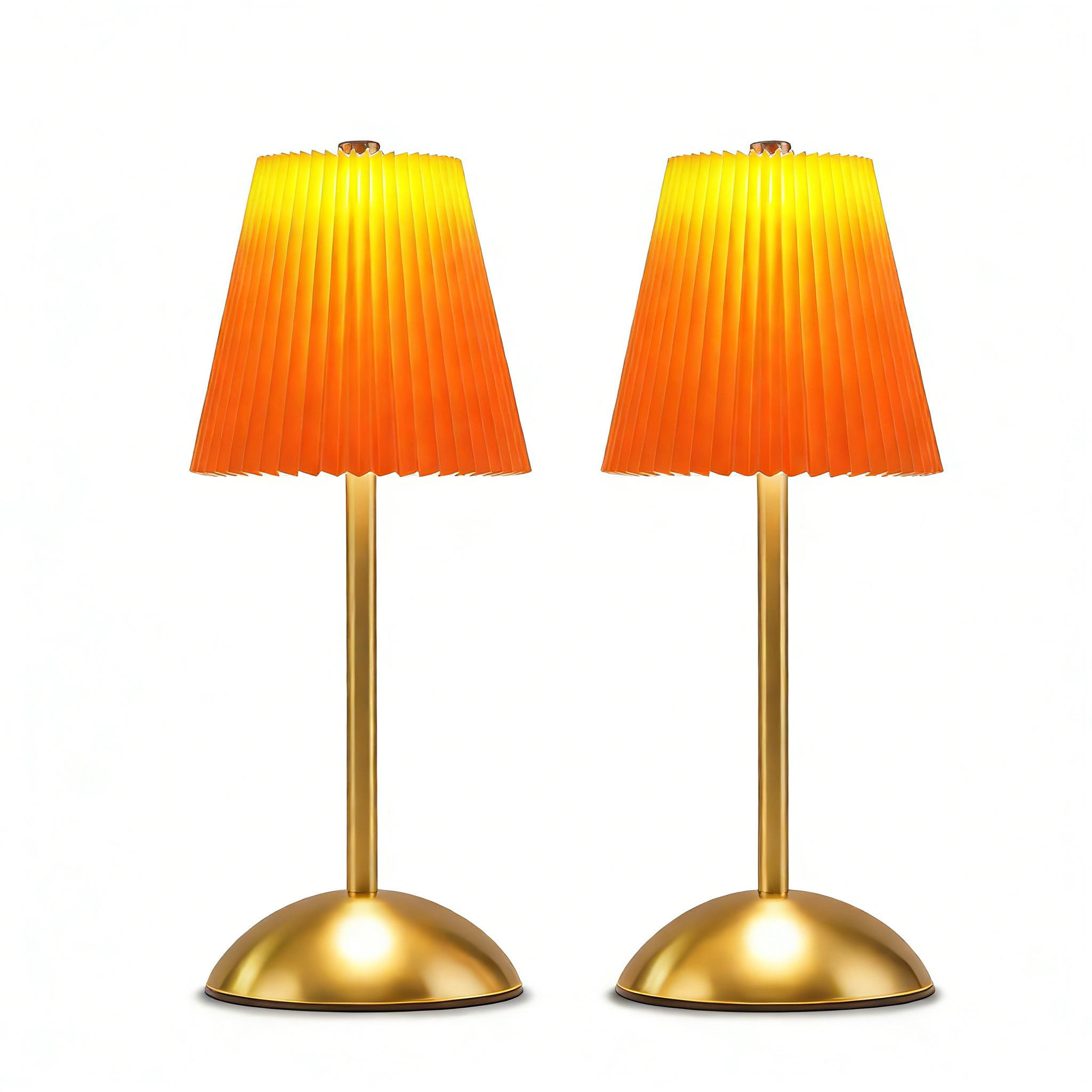 LED TISCHLAMPE Celesia 11.5/11.5/30 - Orange, Metall (11.5/11.5/30cm) - ZMH