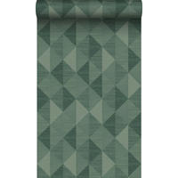 TAPETE 3D Grasmuster 50 x 900 cm - Grün, Papier (50/900cm) - Origin Wallcoverings