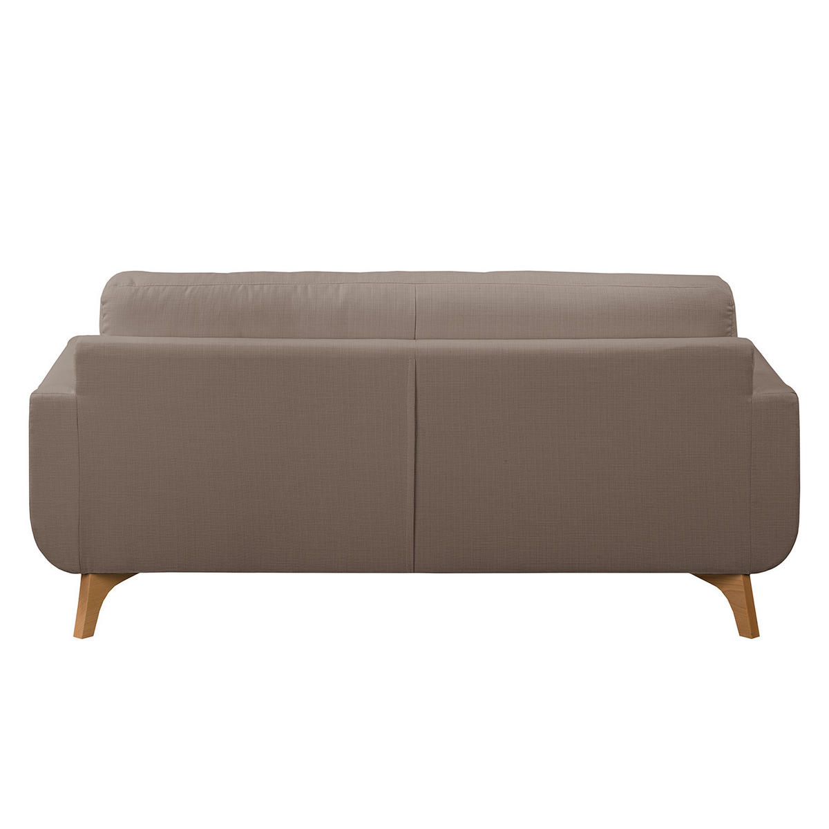 2-SITZER SOFA - Strukturstoff - Cappuccino, Textil (178/88/90cm) - home24