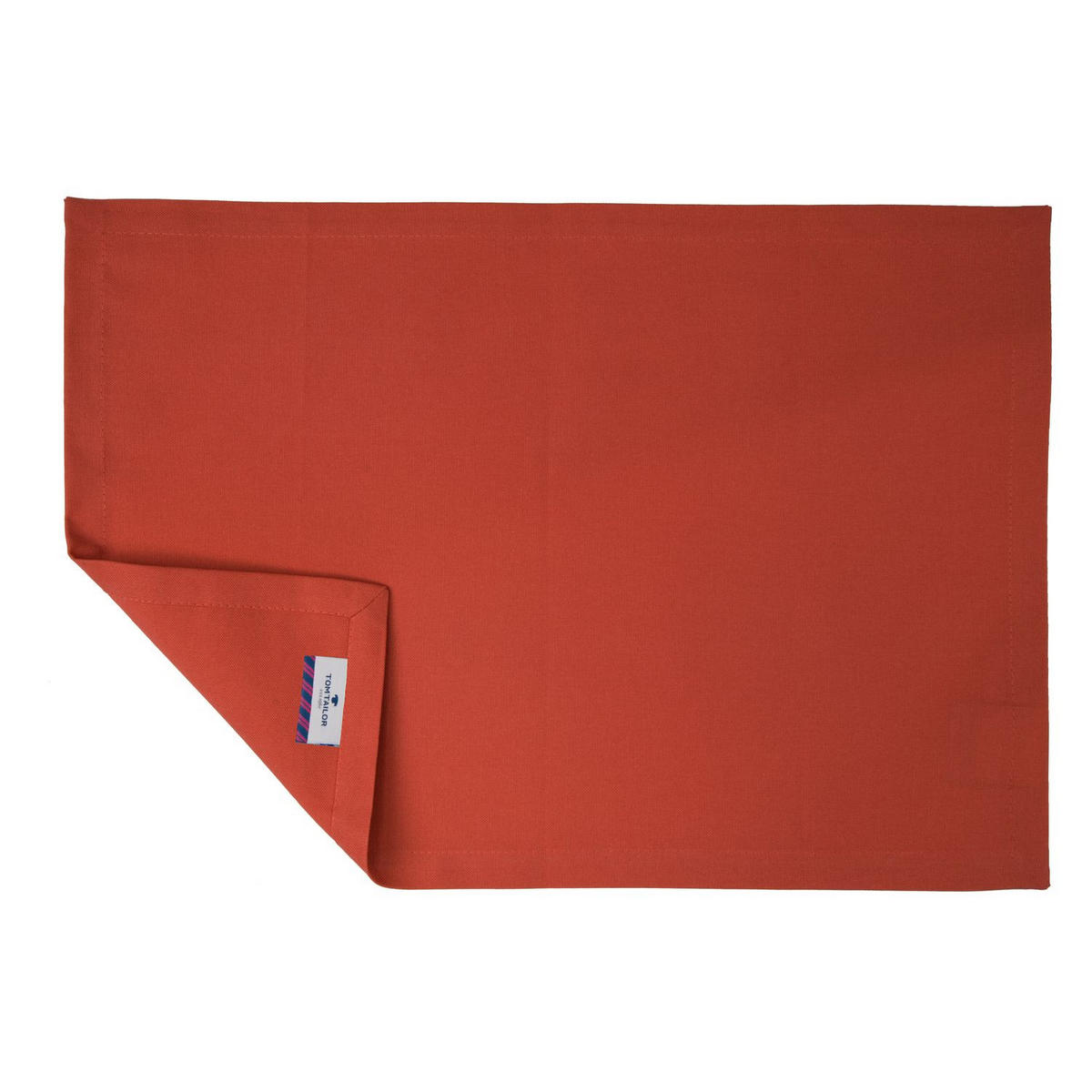 TISCH-SET 6 TEILIG DOVE - Terracotta, Textil (35/50cm) - Tom Tailor