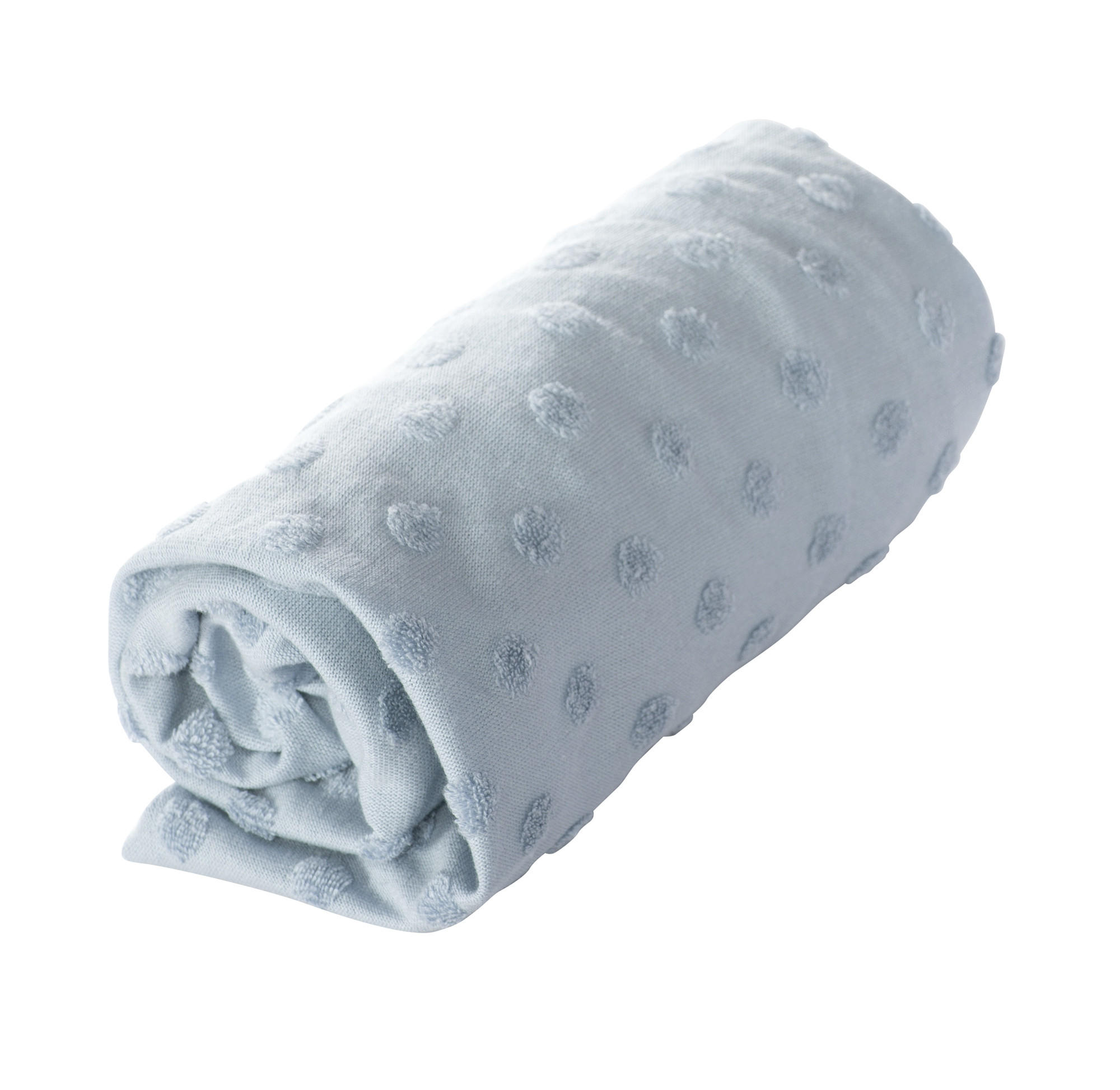 SPANNBEZUG für Wickelauflagen 75 x 85 cm - Hellblau, Textil (85/75cm) - Roba