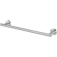HANDTUCHSTANGE Edelstahl gebürstet 50 cm - Silberfarben, Metall (8.1/5/50cm)