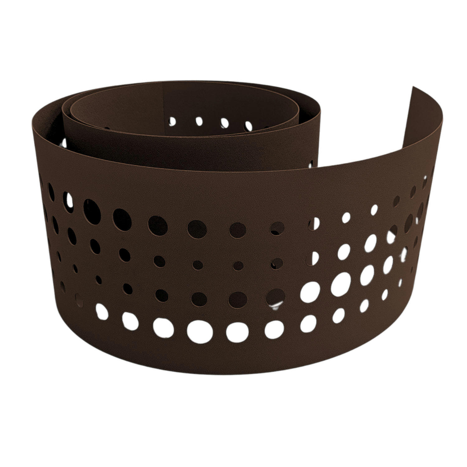 SICHTSCHUTZSTREIFEN zaun|zu PREMIUM dekor Pulse Sichtschutz Braun 2,55m - Braun, Kunststoff (255/19cm) - ZAUN|ZU