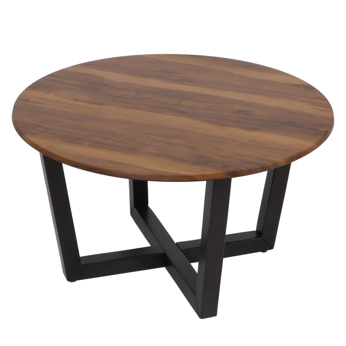 COUCHTISCH rund Braun - Braun, Holz (80/80/46cm) - MCW