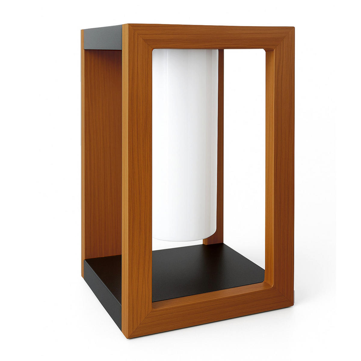 SERAPHINA 200LM Solar-Wandleuchte - Braun, Kunststoff (20/20/31cm) - Lumisky