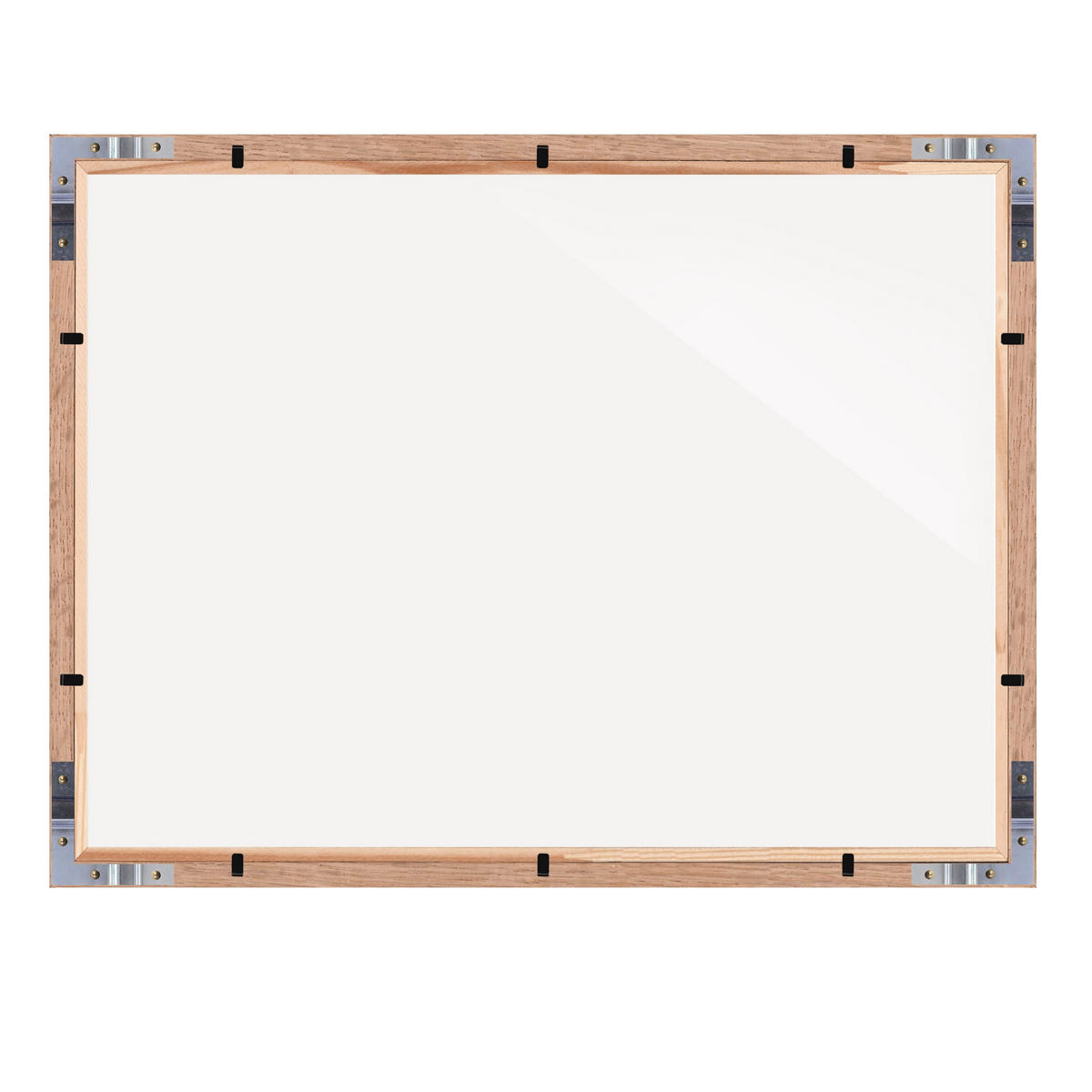 DOPPELGLAS-BILDERRAHMEN Leerrahmen Eiche 30/20 cm - Eichefarben, Holz (30/20/2.5cm) - Bilderwelten