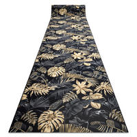 LÄUFER Antirutsch MONSTERA 80/470 cm - Goldfarben, Textil (80/470cm) - rugsX