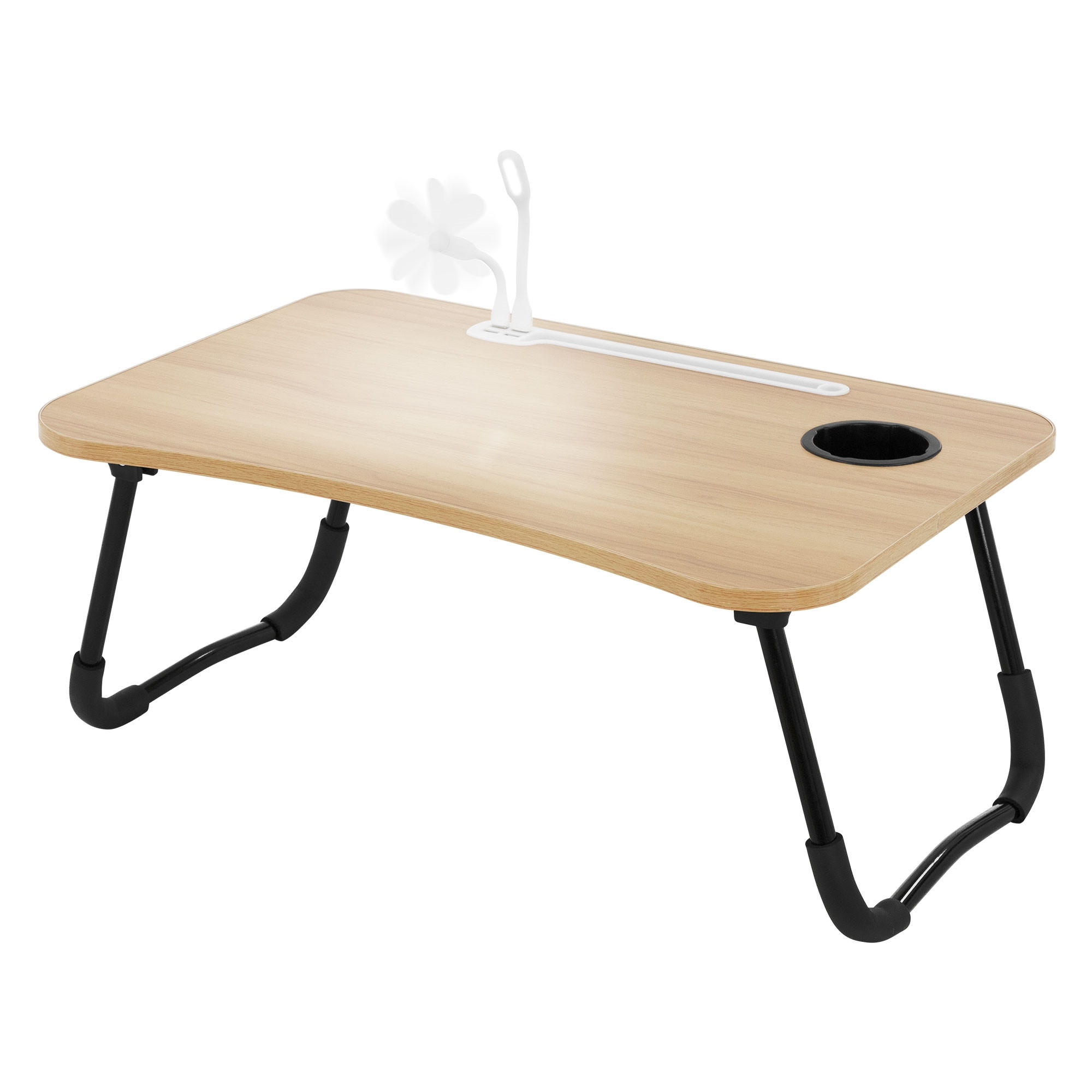LAPTOPTISCH - Braun, Holzwerkstoff (60/40/25cm) - ML-DESIGN