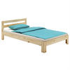MASSIVHOLZBETT THEO 100X200 CM - Naturfarben, Holz (100/200cm) - IDIMEX