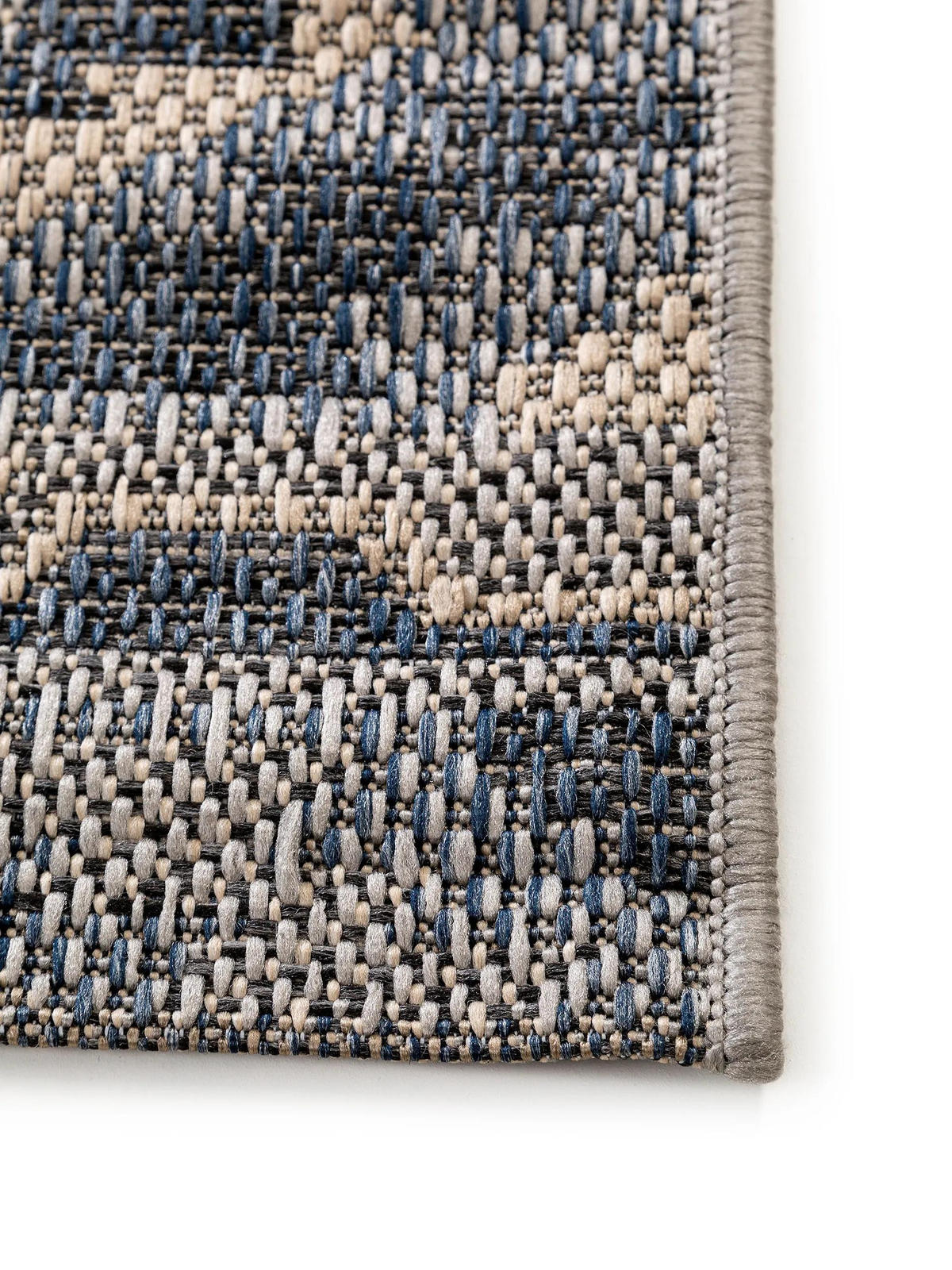 OUTDOORTEPPICH River Blau 160x230 cm - Blau, Textil (160/230cm) - benuta Nest