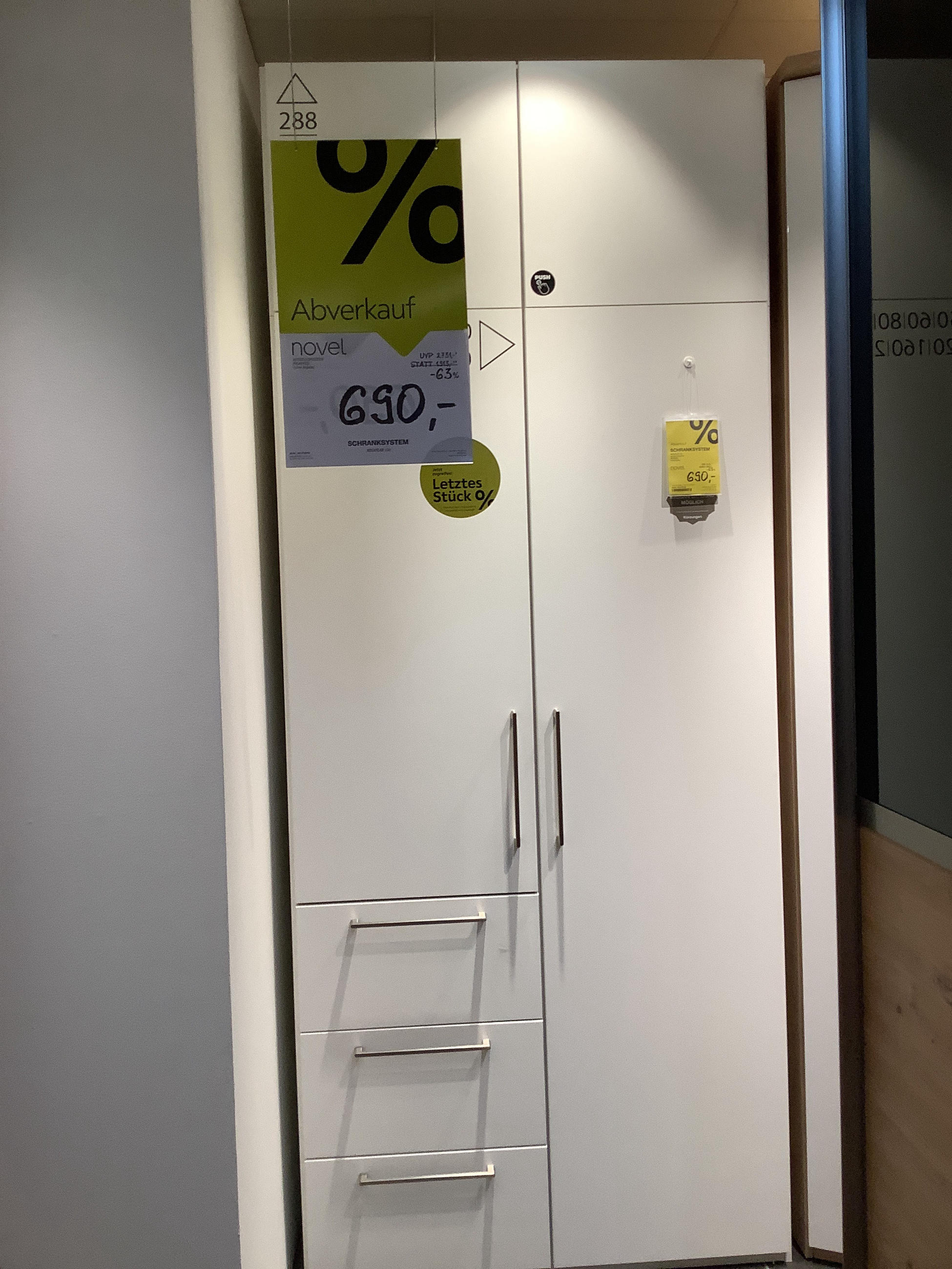 Schranksystem Megaplan 100 - Novel