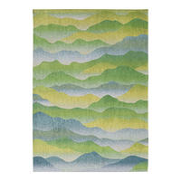 TEPPICH In-/Outdoor Flachgewebe SKITTER Grün 280 x 390 cm - Grün, Textil (280/390cm) - Novatrend