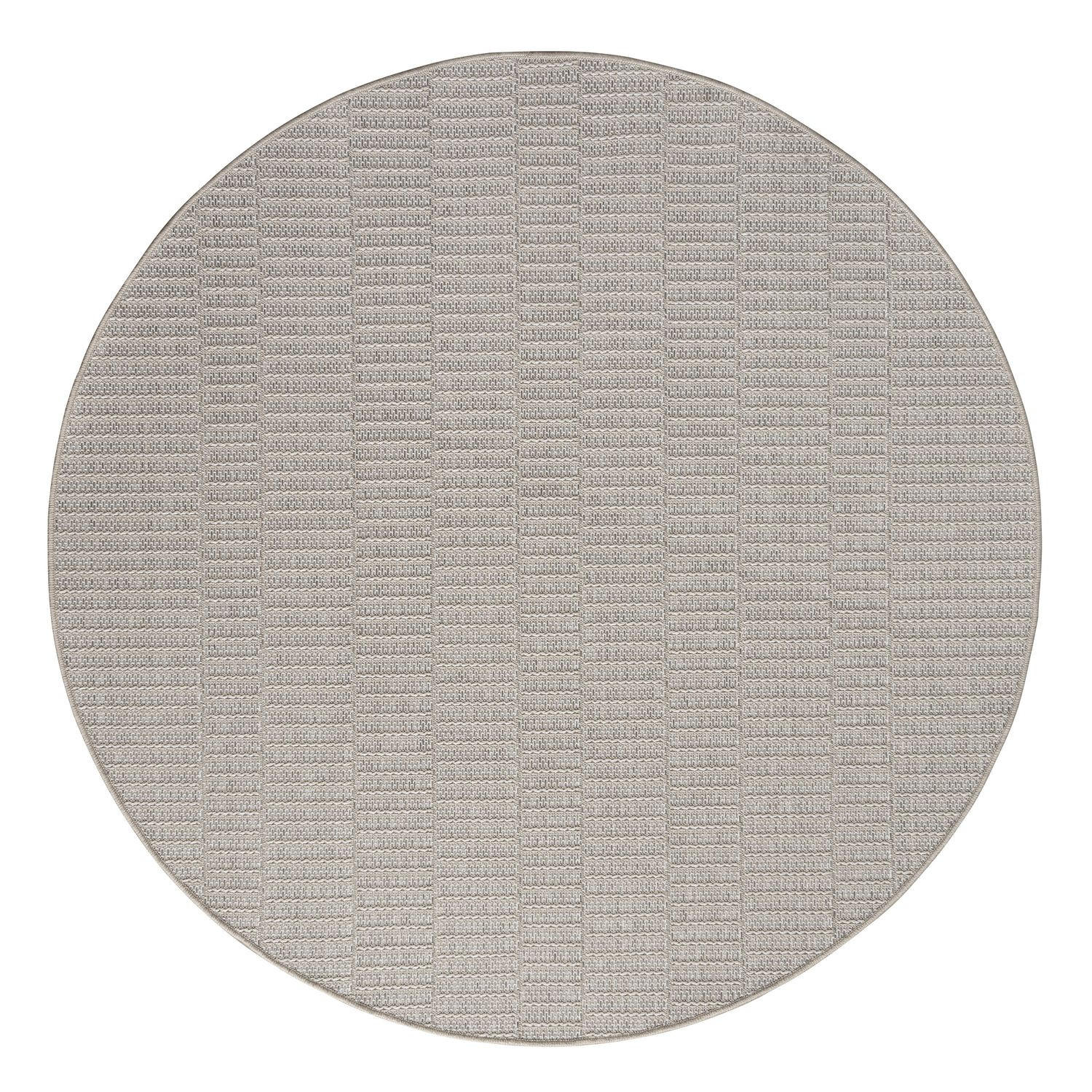 OUTDOORTEPPICH Boho Beige Ø 200 cm - Sandfarben/Beige, Kunststoff (200/200cm) - TT Home
