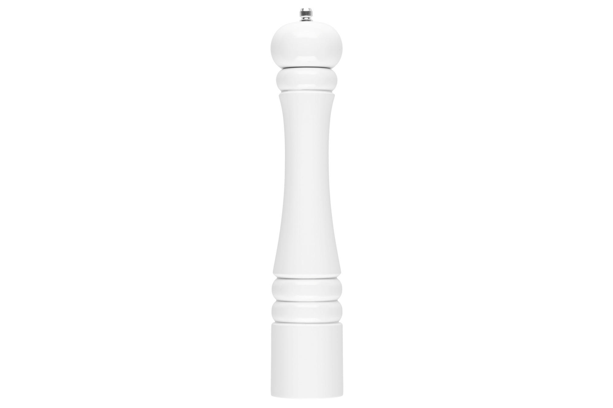 GEWÜRZMÜHLE Holz 32 cm - Weiß, Holz (6/32/6cm)