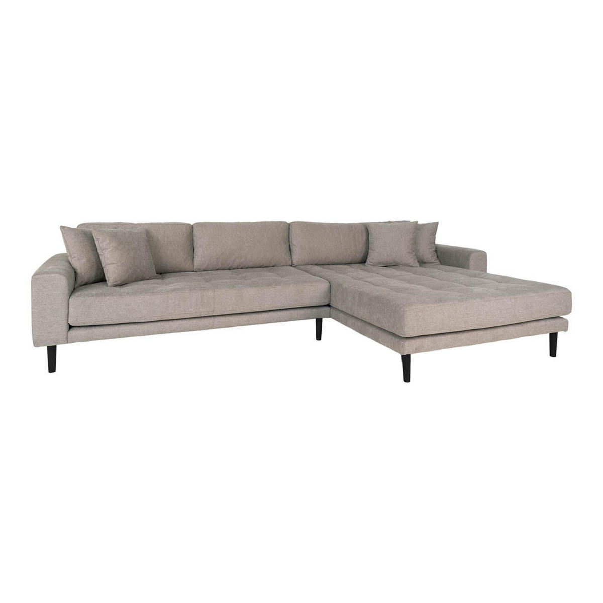 ECKSOFA braun - Braun, Textil (290/170cm) - ebuy24