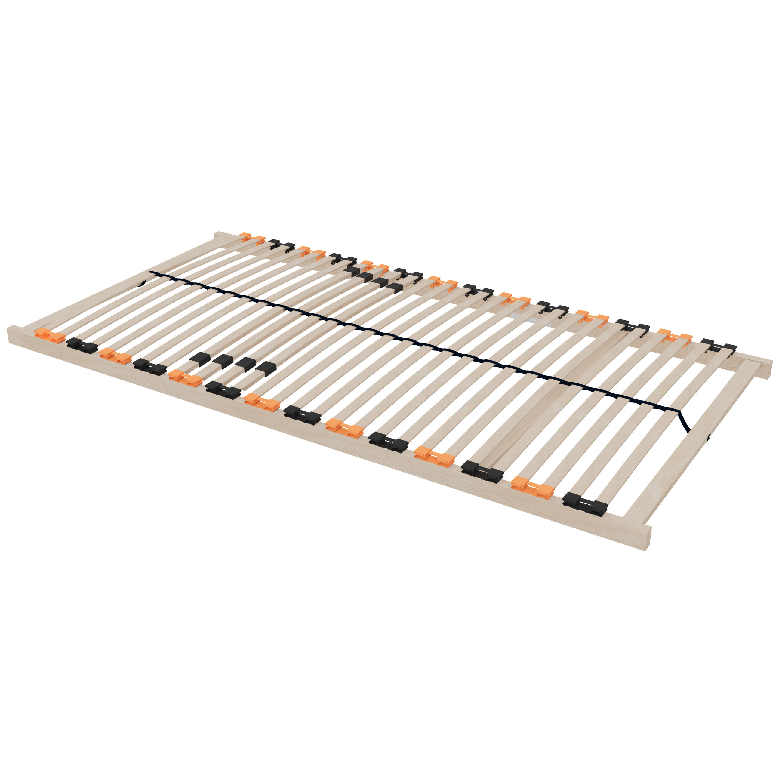 LATTENROST Ergoactive – ideal für ergonomischen Schlafkomfort 140x200 cm - Eschefarben, Holz (140/200cm) - Schlaftroll