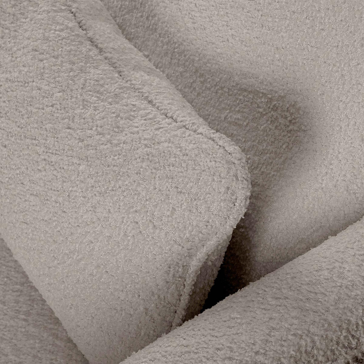 OHRENSESSEL STRALIS inklusive dekorativem Kissen, Beige - Beige/Braun, Textil (82/108/80cm) - KONSIMO®