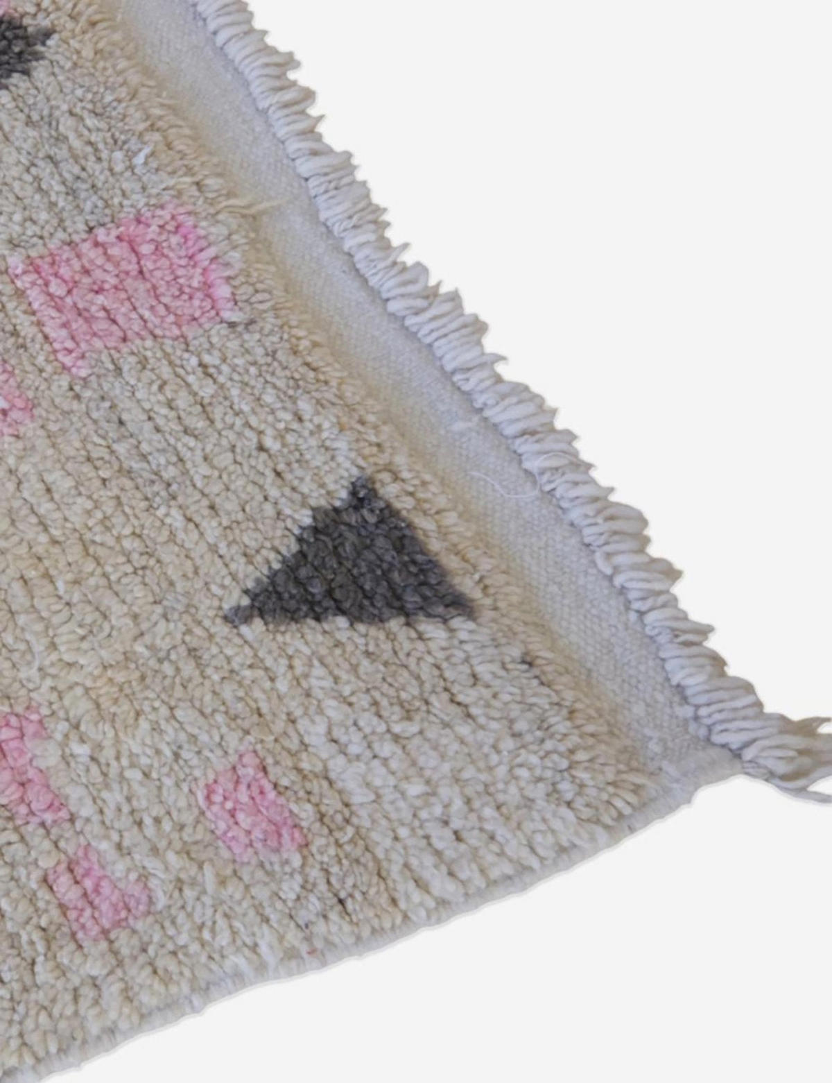 BERBERTEPPICH aus reiner Wolle 131x 200 cm - Pink, Naturmaterialien (131/200cm) - AFK Living