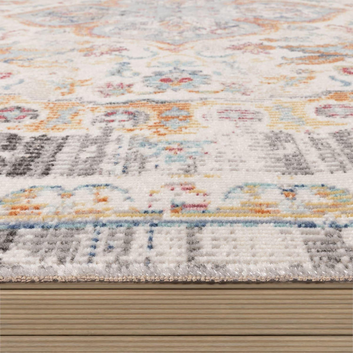 OUTDOOR-TEPPICH TORRES 279 GRAU 80X150 - Grau, Kunststoff (80/150cm) - Paco Home