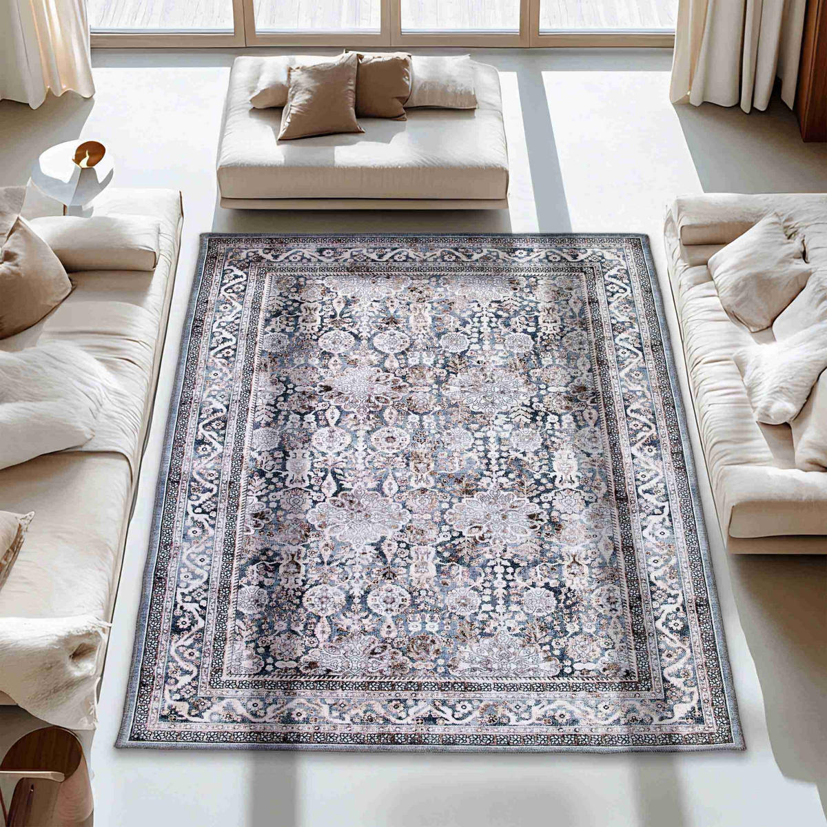 KURZFLORTEPPICH PIPER - Grau, Textil (120/180cm) - Astra