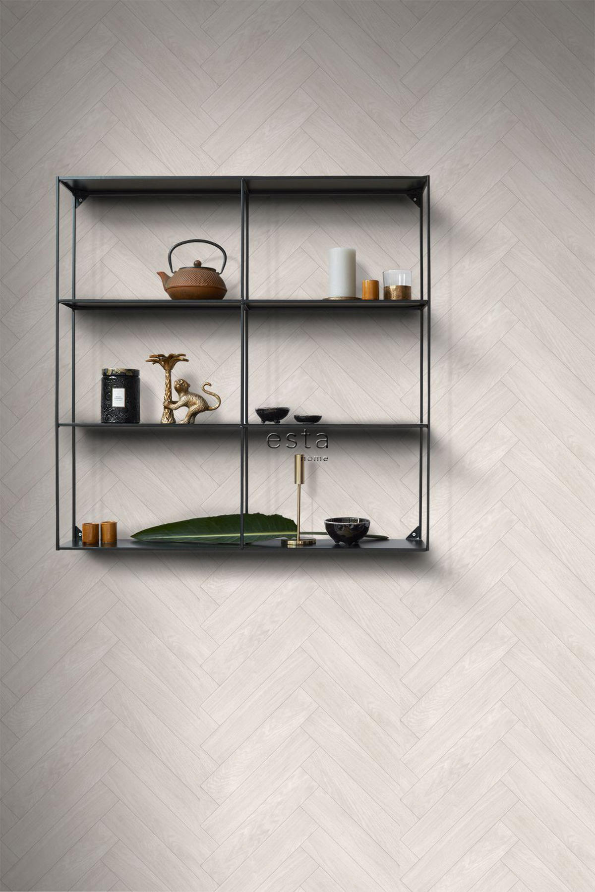 TAPETE Holzoptik 53 cm x 10.05 m - Beige, Papier (53/1000cm) - ESTAhome