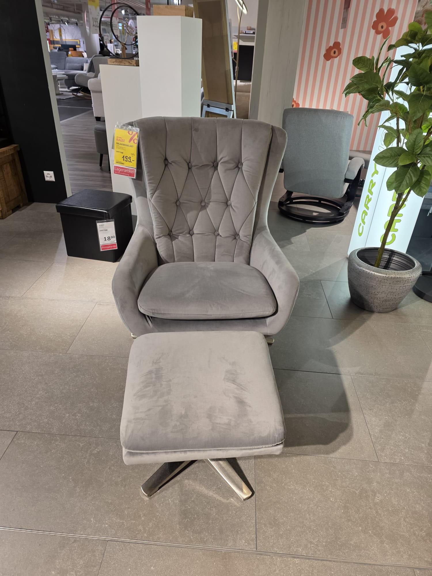 Relaxsessel set Victoria