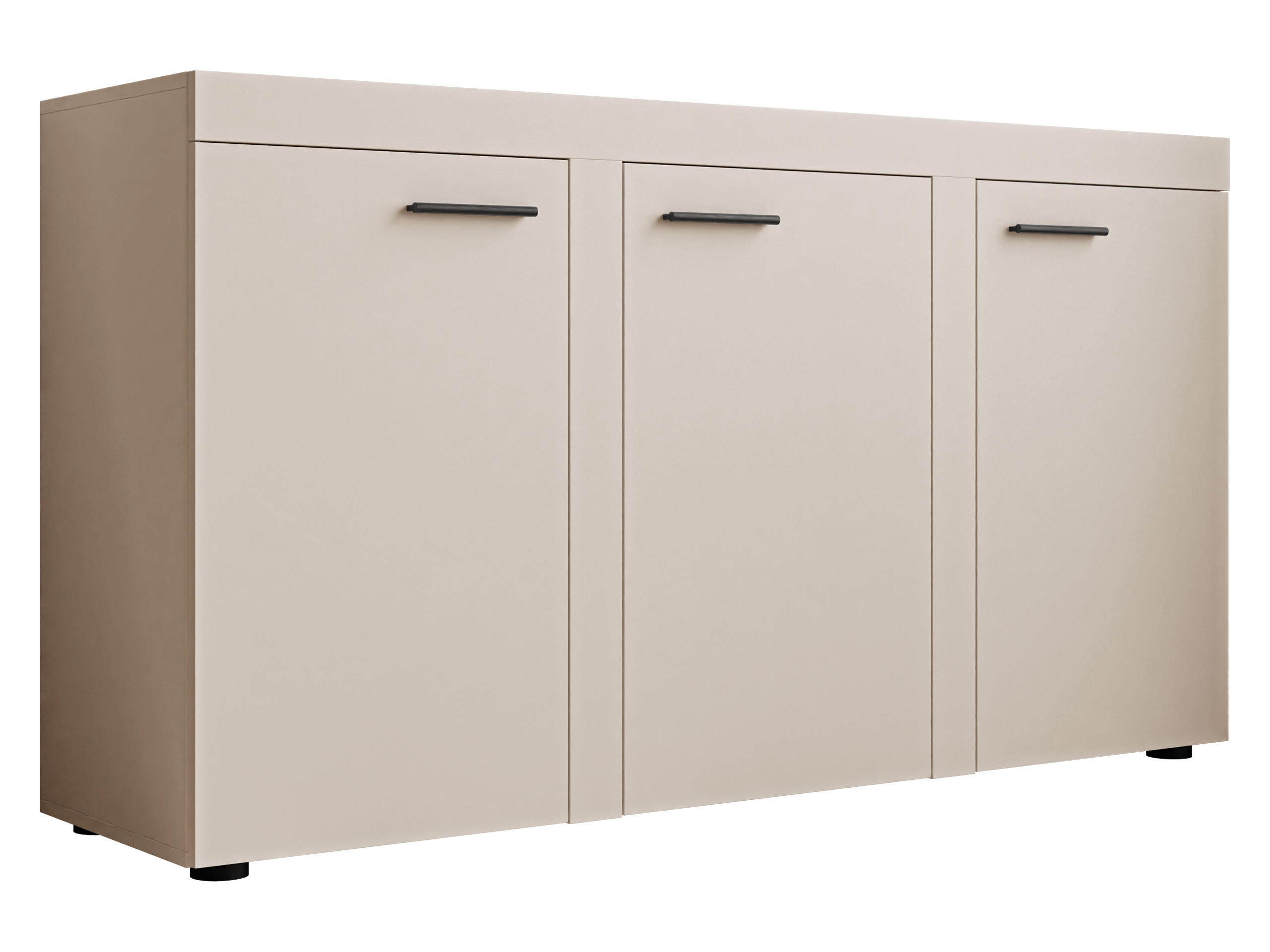 KOMMODE Rumba 3F2 - Sandfarben, Holzwerkstoff (149/82/40cm) - MIRJAN24