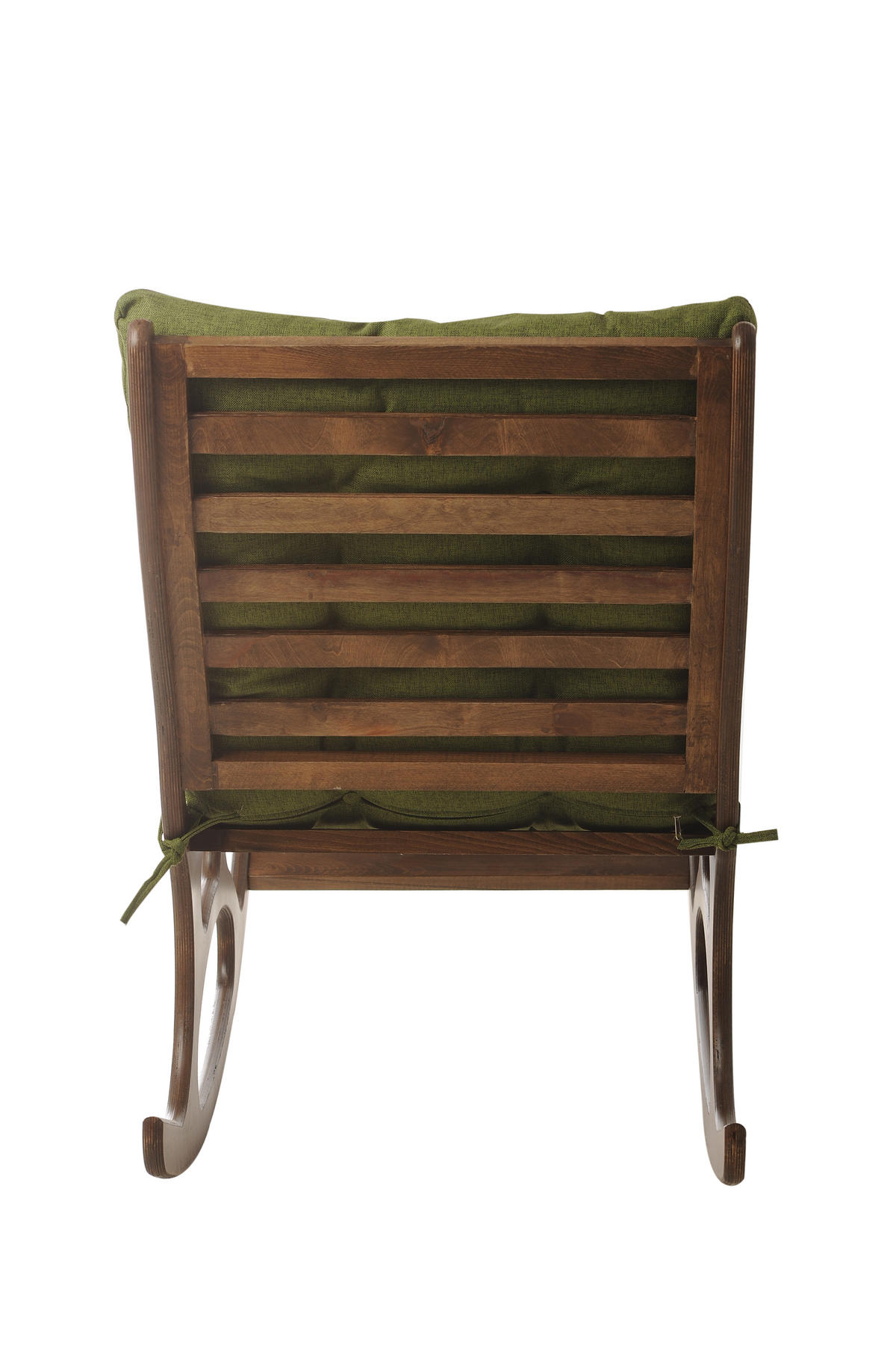 SCHAUKELSTUHL PFOENIX mit Holzgestell - Grün, Holz (65/100/105cm) - Stuhlmann