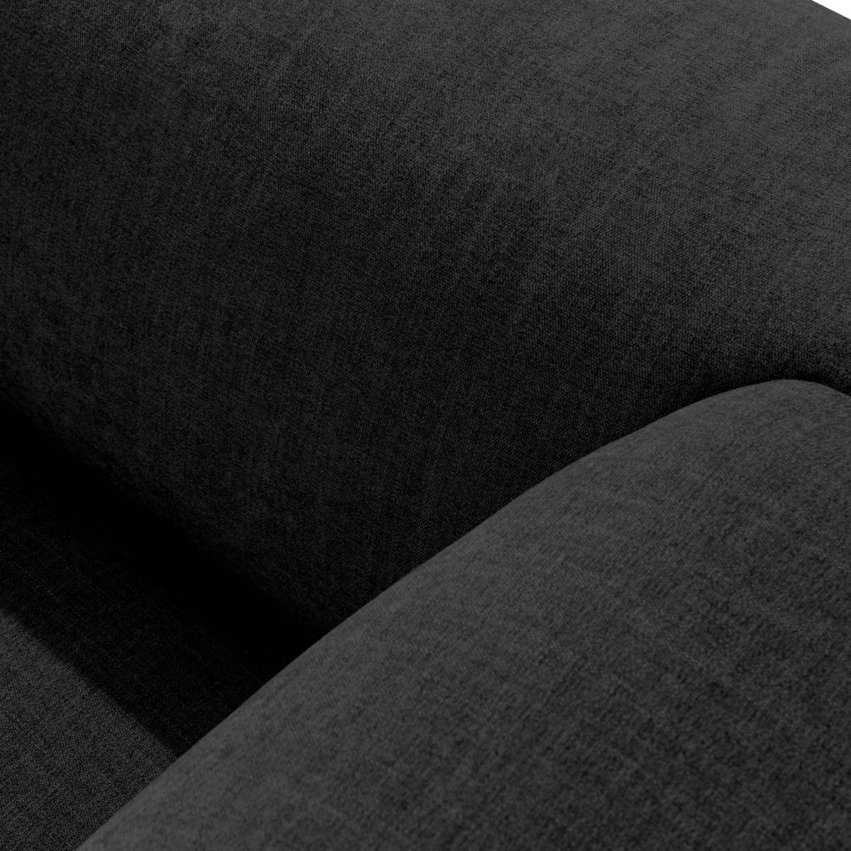 SESSEL BUFFO , Graphit - Graphitfarben, Textil (130/73/96cm) - KONSIMO®
