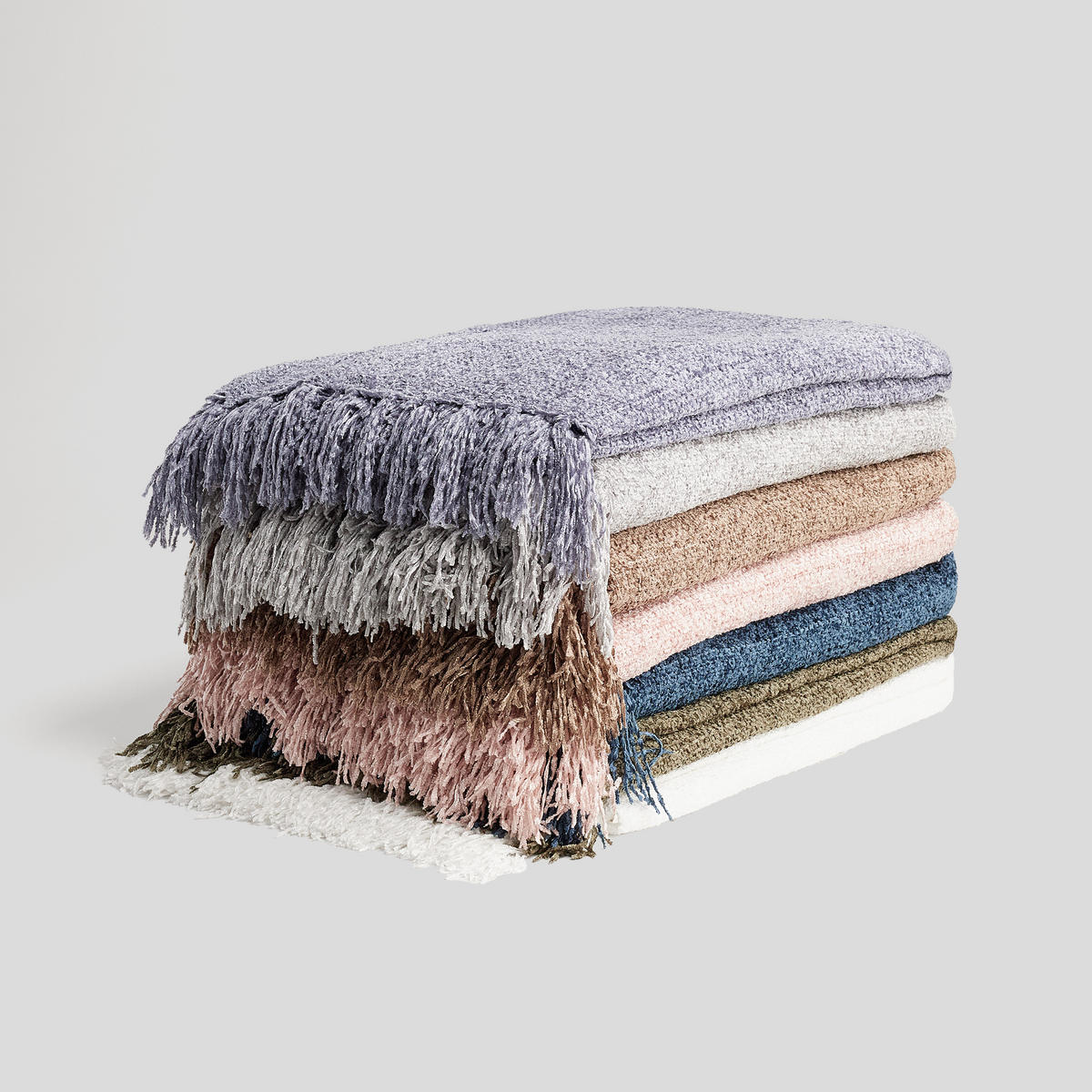 DECKE Velosi - Weiß, Textil (130/170cm) - home&you