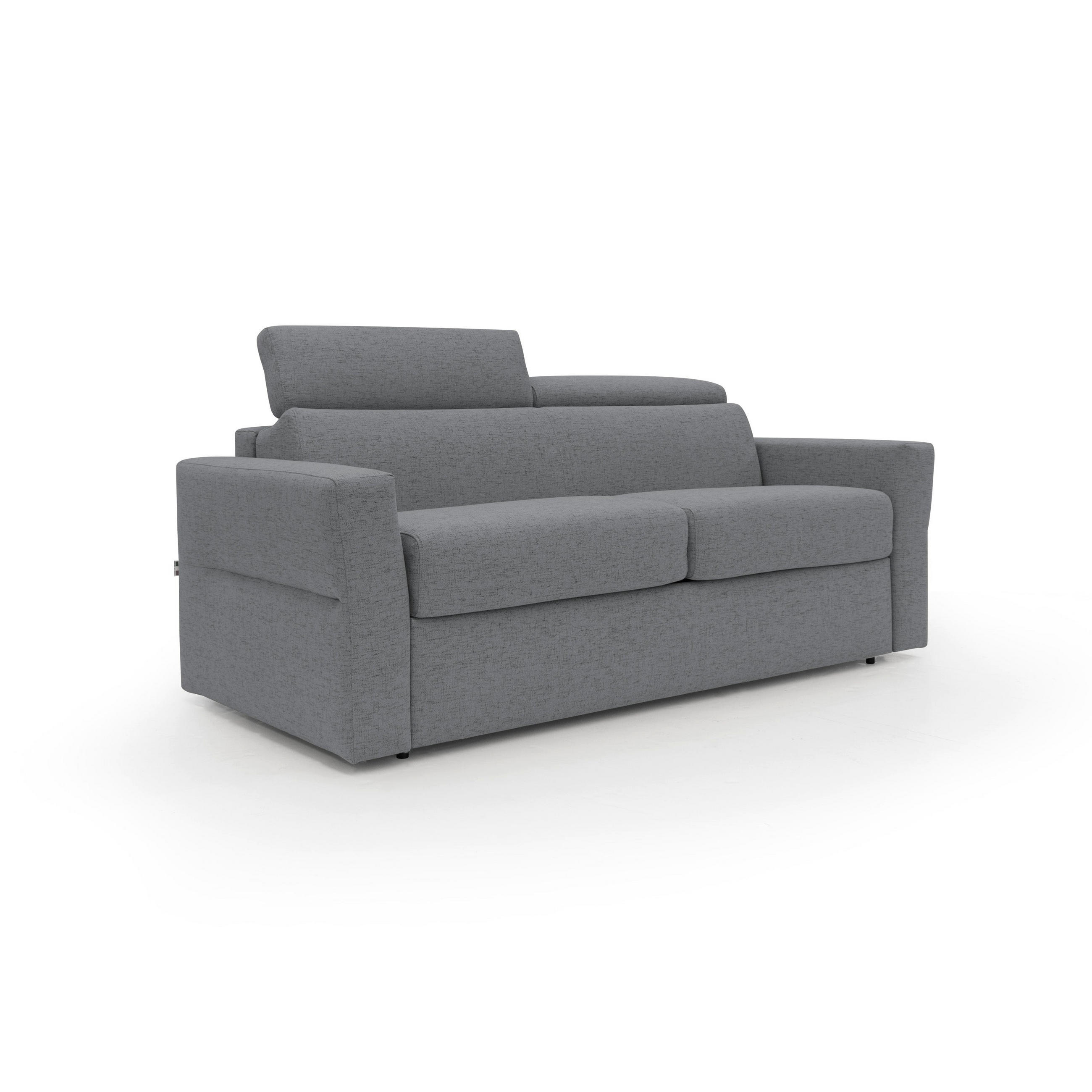 SCHLAFSOFA Avalon - Grau, Textil (200/100/95cm) - Divani.store