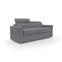 SCHLAFSOFA Avalon - Grau, Textil (200/100/95cm) - Divani.store