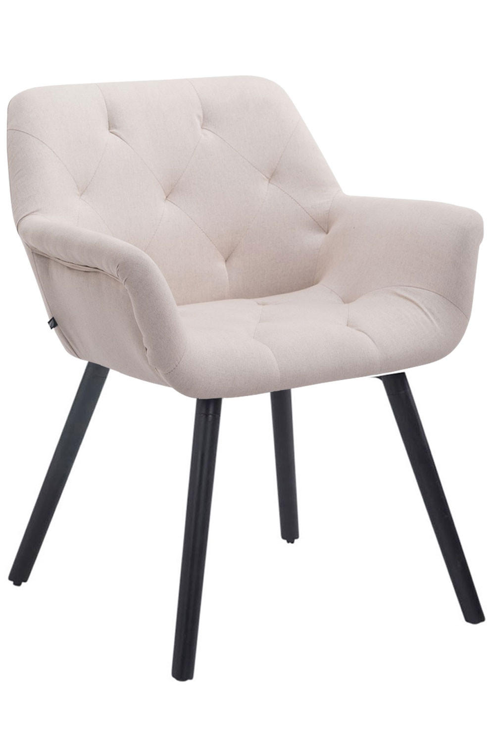 WOHNZIMMERSTUHL Stoff beige - Beige, Textil (67/83/60cm) - CLP